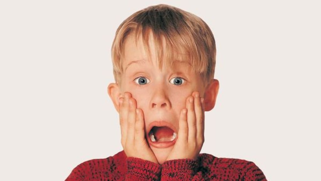 Macaulay Culkin as Kevin McCallister in Home Alone. Photograph: 20th Century Fox