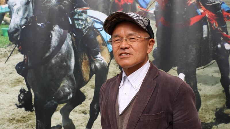 Katsunobu Sakurai, who was then mayor of Minamisoma, a small coastal city in Fukushima prefecture. “Our town was nearly made extinct by this accident,” says Sakurai. “But we are still here.” Photograph: David McNeill
