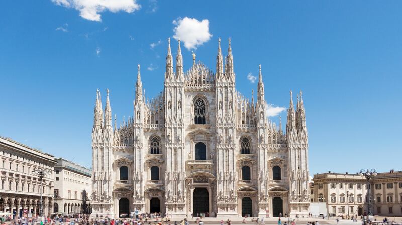 The Duomo in Milan, which has been recently renovated. Photograph: Getty Images