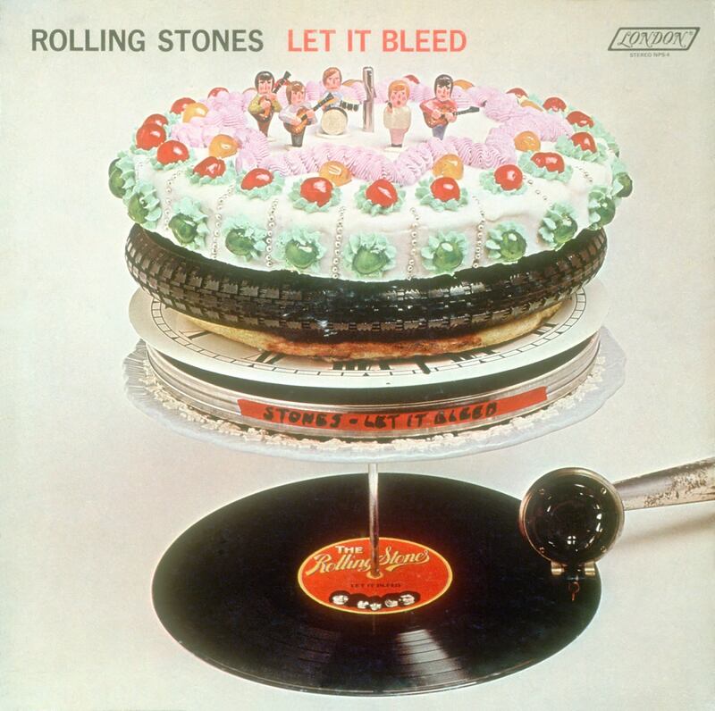Delia Smith baked the cake on the Rolling Stones' Let it Bleed album. Photograph: Michael Ochs Archives/Getty Images
