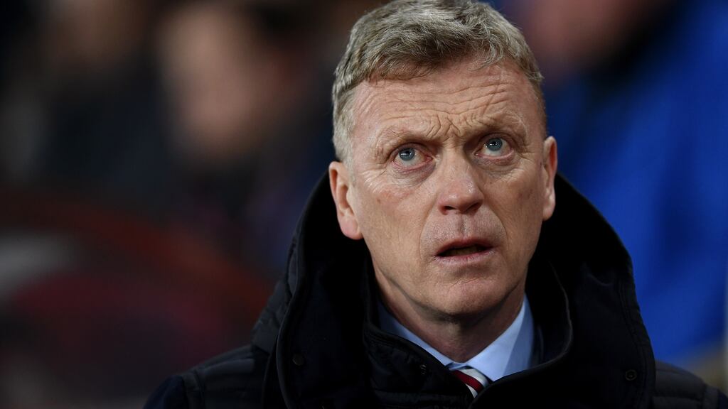 Sunderland manager David Moyes signed a four-year contract at the Stadium of Light last summer. Photograph: Getty Images.