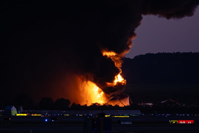 Cargo plane crash near Kentucky airport kills at least nine