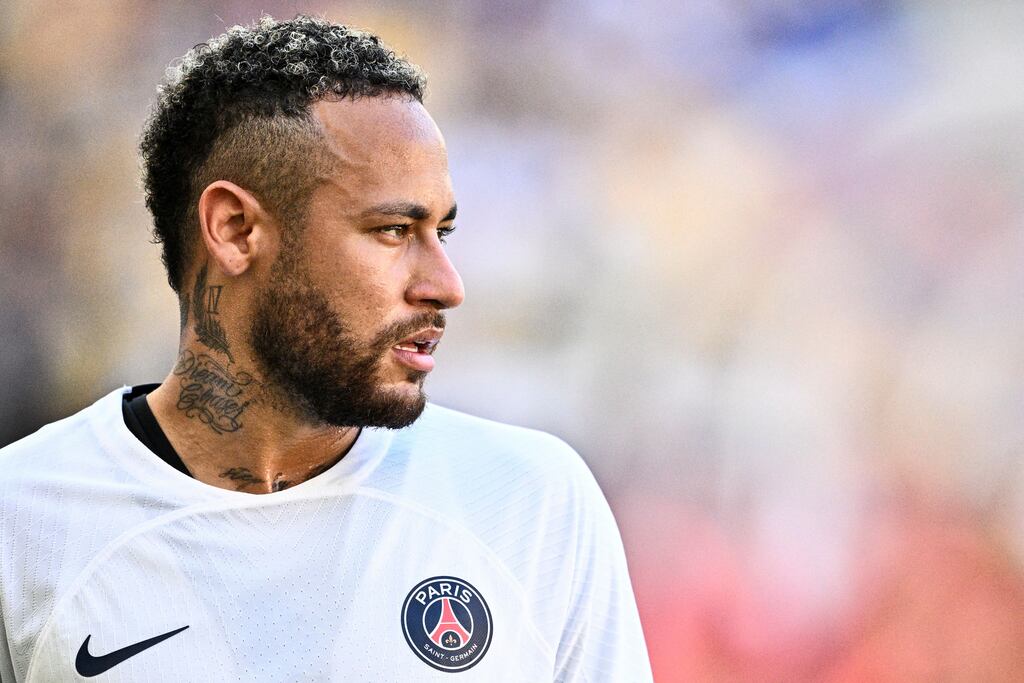 Neymar has agreed to leave Paris Saint-Germain for Saudi Arabian club Al-Hilal in a move worth up to €90m. Photograph: Anthony Wallace/AFP via Getty Images