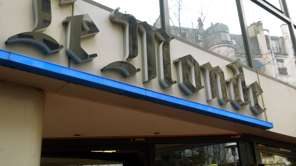 Le Monde is one of the newspapers that will benefit from the Facebook deal.