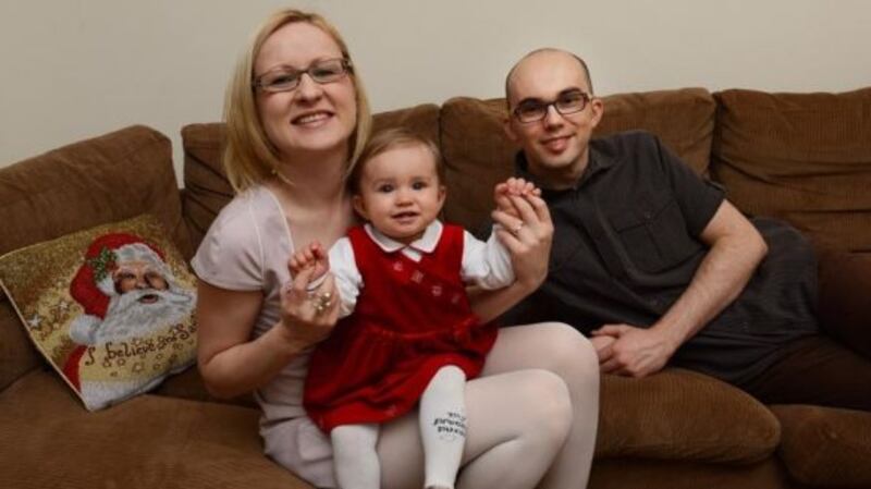 Pole Michal Szpak with his wife and daughter: “For the head of the organisation that actively participated in the cover-up of so many scandals to come here just beggars belief.”