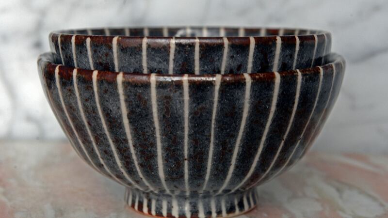 Japanese bowl gifted after a show in Tokyo in 2009.  Photograph: Eric Luke