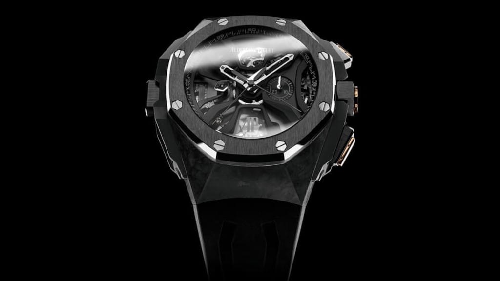 Gardai said Naoufal Fassih  had an Audamars Piguet Royal Oak limited edition Michael Schumacher watch (above) when arrested.