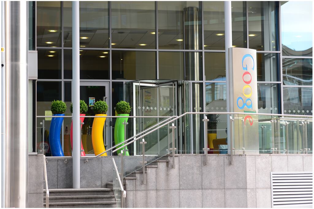 The security guard's manager said it would have been 'disastrous for all concerned' if there had been a fire or a break-in at the Google offices at Barrow Street, Dubin on the night in question. Photograph: Bryan O'Brien