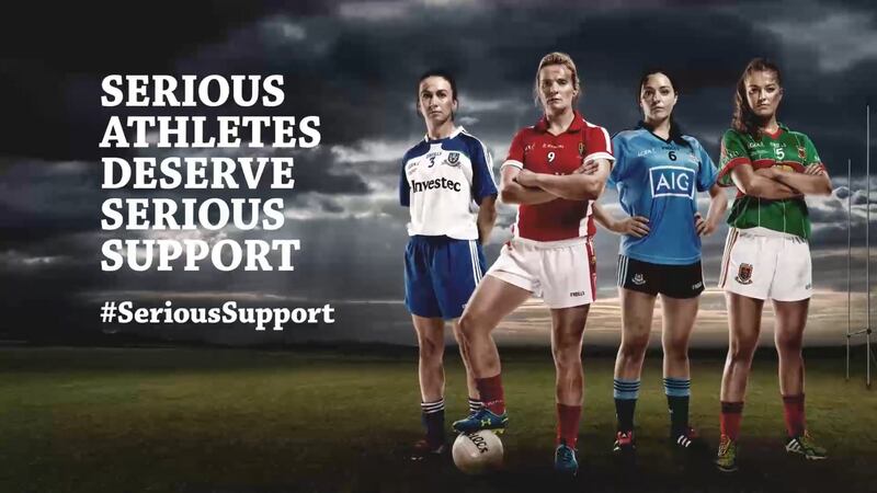 Lidl advertisement for ladies football
