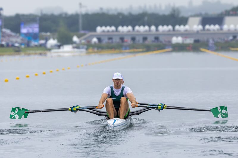 Men’s Double Scull Heats where Ireland’s Philip Doyle and Daire Lynch
competed. Photograph: Morgan Treacy/Inpho