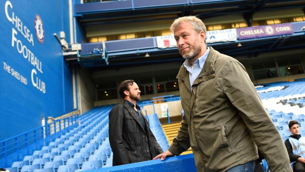Roman Abramovich’s loan to Chelsea has now exceeded £1 billion (€1.38 billion) Photograph: Reuters