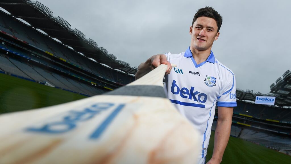 Wexford’s Lee Chin in attendance in Croke Park at the launch of the 2018 Beko Club Bua award scheme. Photograph: Stephen McCarthy/Sportsfile