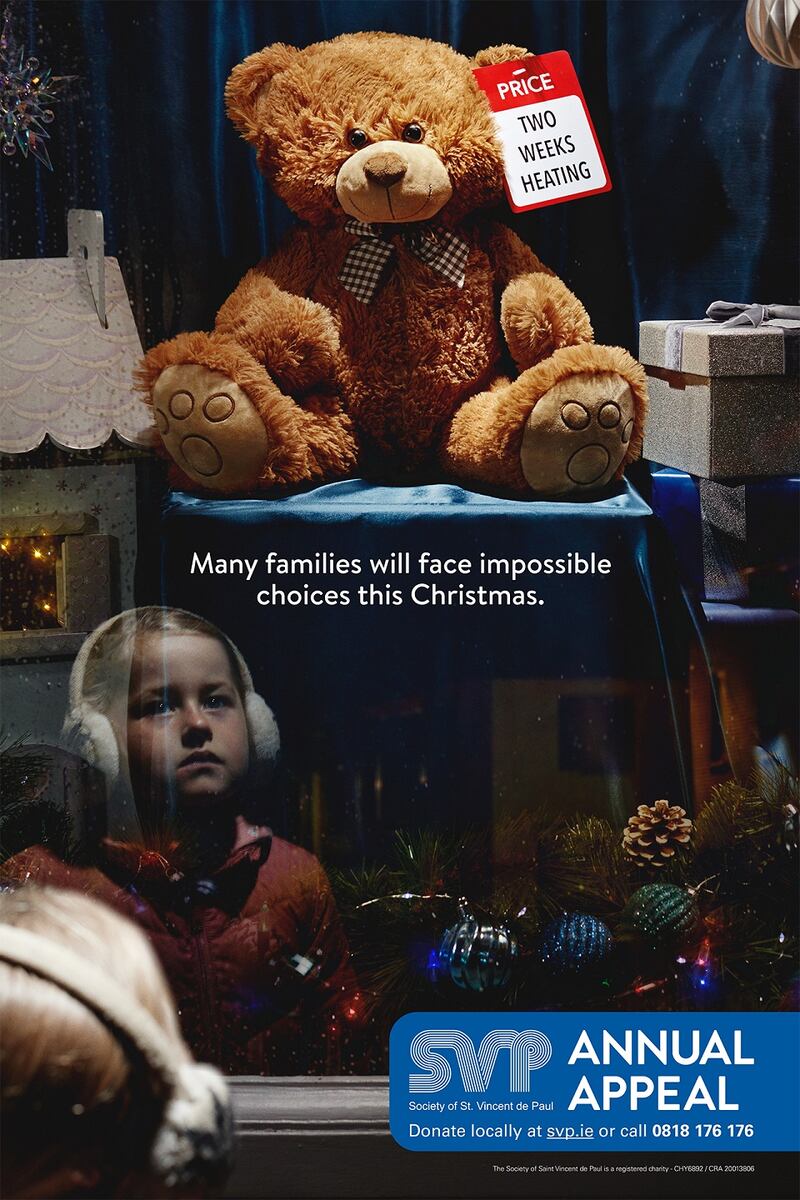 Kenny is most proud of a Christmas radio ad for St Vincent De Paul, SVP Jingle Bells