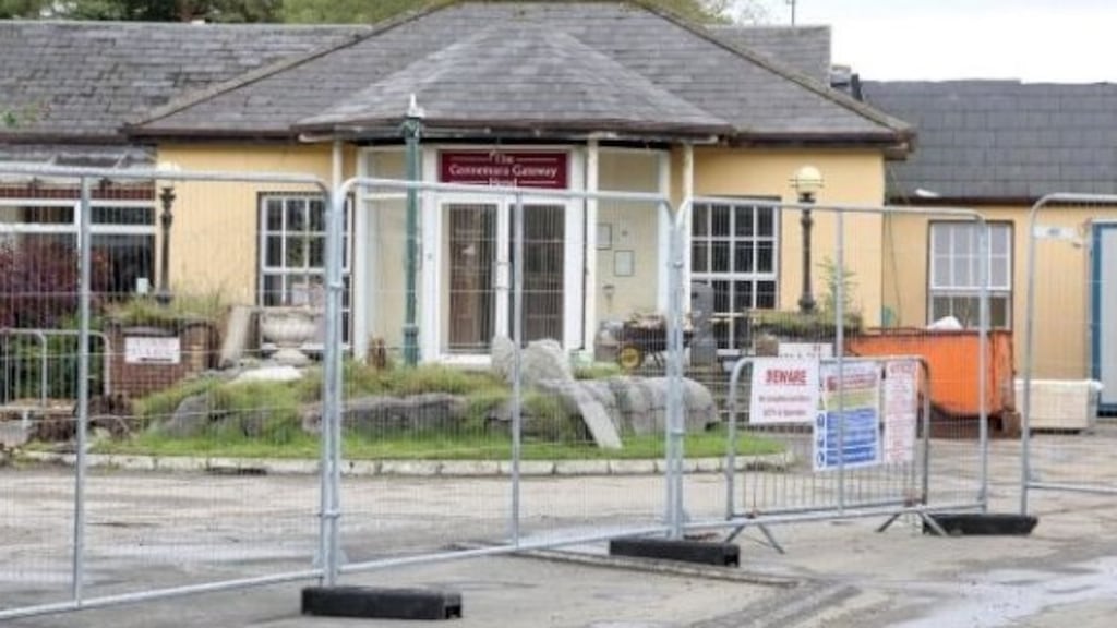 The owner of the former Connemara Gateway Hotel had applied to covert the building into a direct provision centre Photograph: Joe O’Shaughnessy