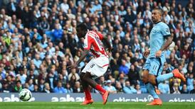 Mame Biram Diouf stunner sees Stoke trip up  champions City