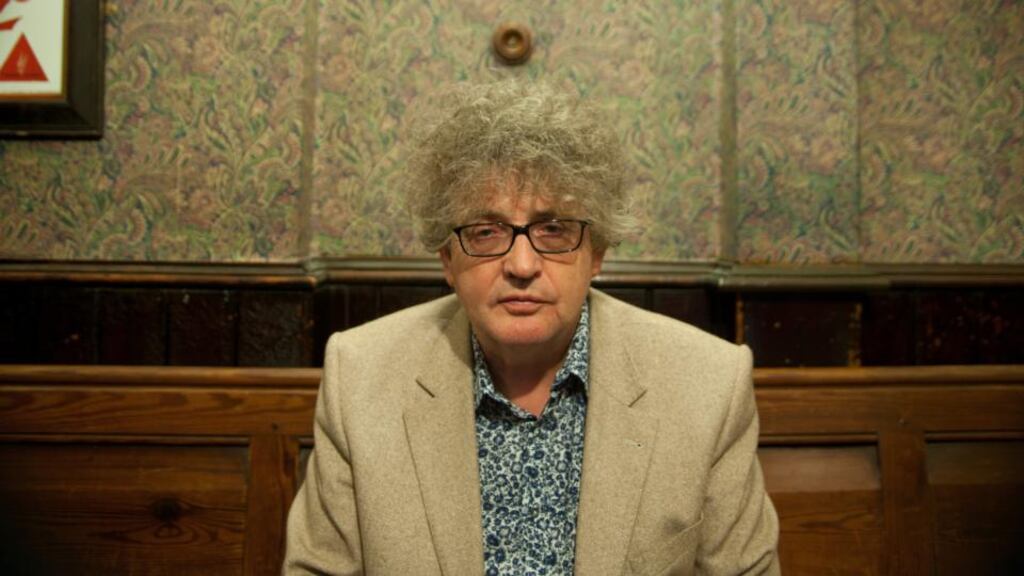 Paul Muldoon will be channeling his inner Bamber Gasgoigne when he turns quizmaster for the inaugural Poetry Ireland table quiz which is being held on Saturday, November 22nd, in Alfie Byrne’s at the Conrad Hotel. Photograph: Tony Pleavin.
