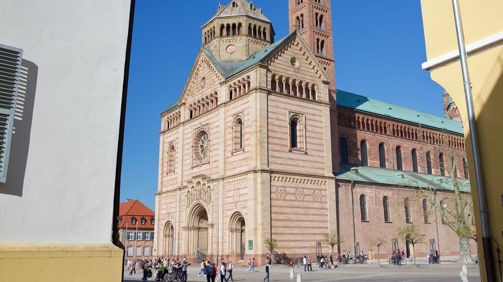 The Speyer cathedral, a UNESCO world heritage site. Photograph: Devgnor