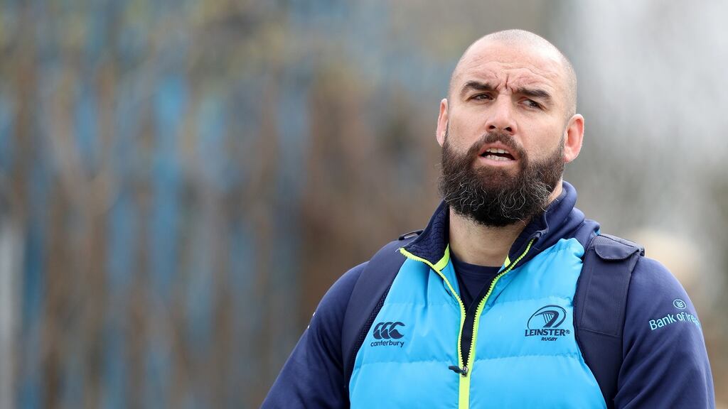 Scott Fardy will wear the number six jersey on Sunday. Photograph: Oisin Keniry/Inpho