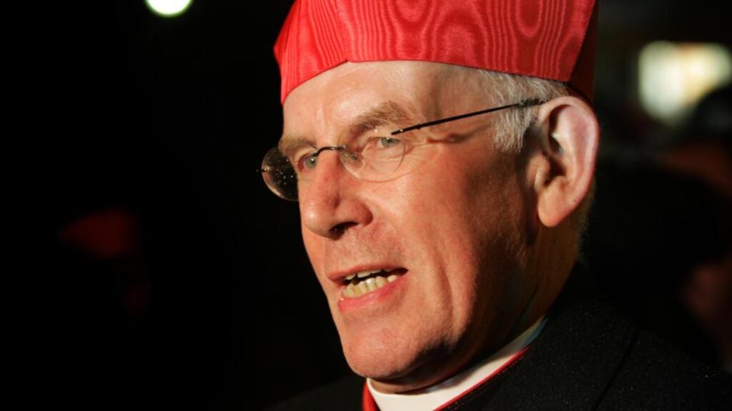 Cardinal Sean Brady: “We are not becoming complacent. Vigilance is the operative word at all times, attentiveness and compassion to all concerned.”  Photograph: Frank Miller
