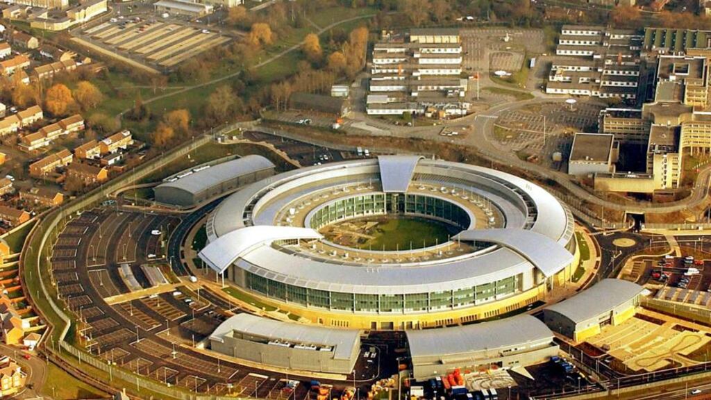 File image of GCHQ headquarters. Britain’s electronic eavesdropping agency has secretly accessed fibre-optic cables carrying huge amounts of internet and communications data, according to documents disclosed by whistleblower Edward Snowden. Photograph: Barry Batchelor/PA Wire