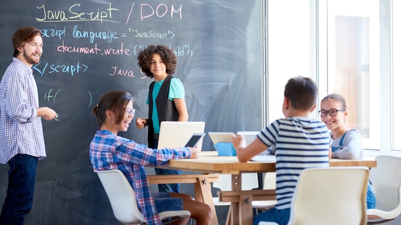 Group coding classes: “You are turning young people into creators as opposed to just consumers”