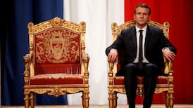 French president Macron’s popularity rating drops