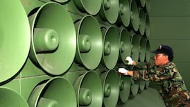 South Korea switches off North-facing loudspeakers ahead of summit