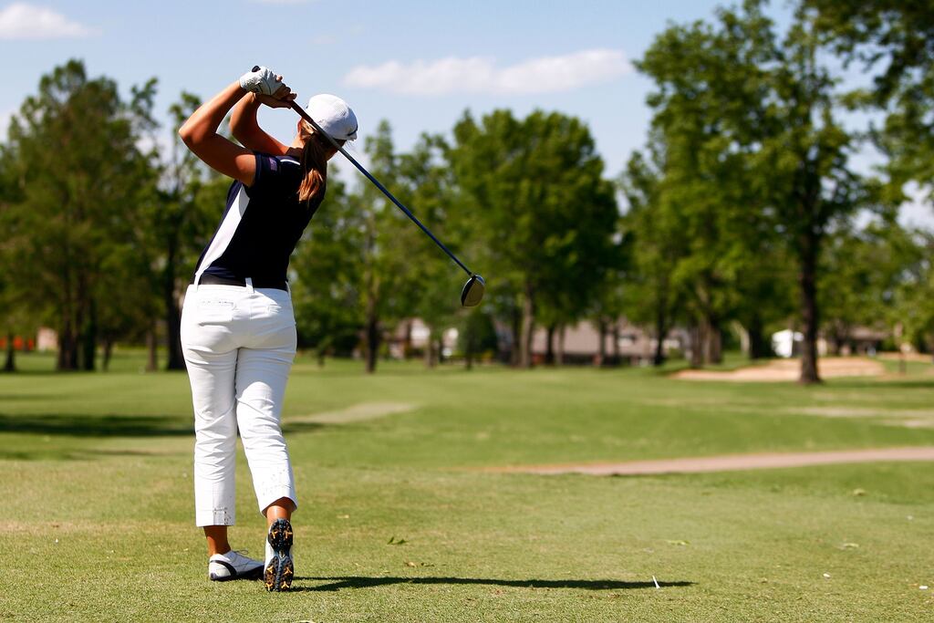 The Cedar Ridge Country Club in Broken Arrow, Oklahoma, the venue for one of the three new LIV Golf events. Photograph: G Newman Lowrance/Getty Images