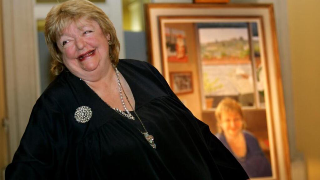 Maeve Binchy: “His colour was very bad and I wished, as I always wish, that I had left well alone, and let him sit there all week if necessary rather than bringing on this distress.” Photograph: Eric Luke