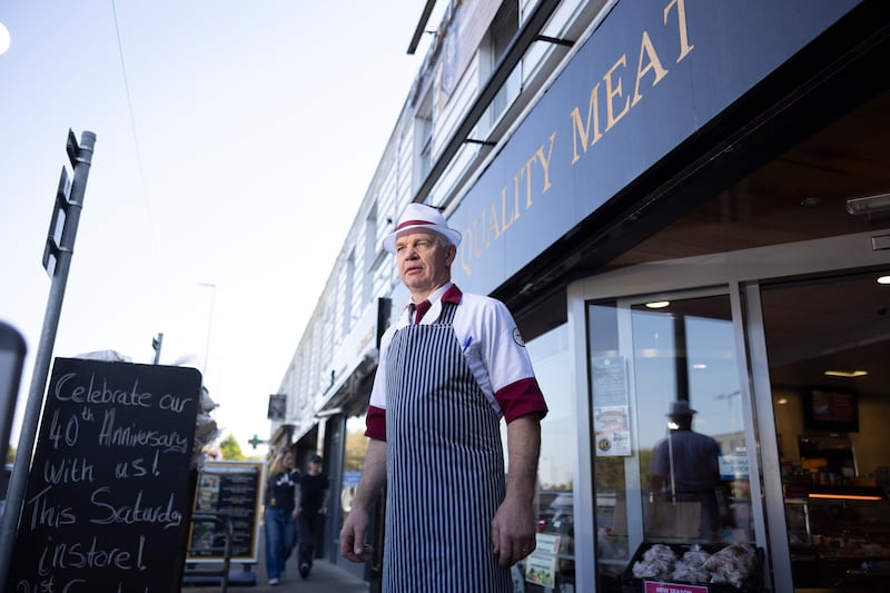 Butcher John Gallagher: 'Once you get to a certain age the kick goes out of you for having a business and reinvesting. You don’t want that torture.' Photograph: Joe Dunne