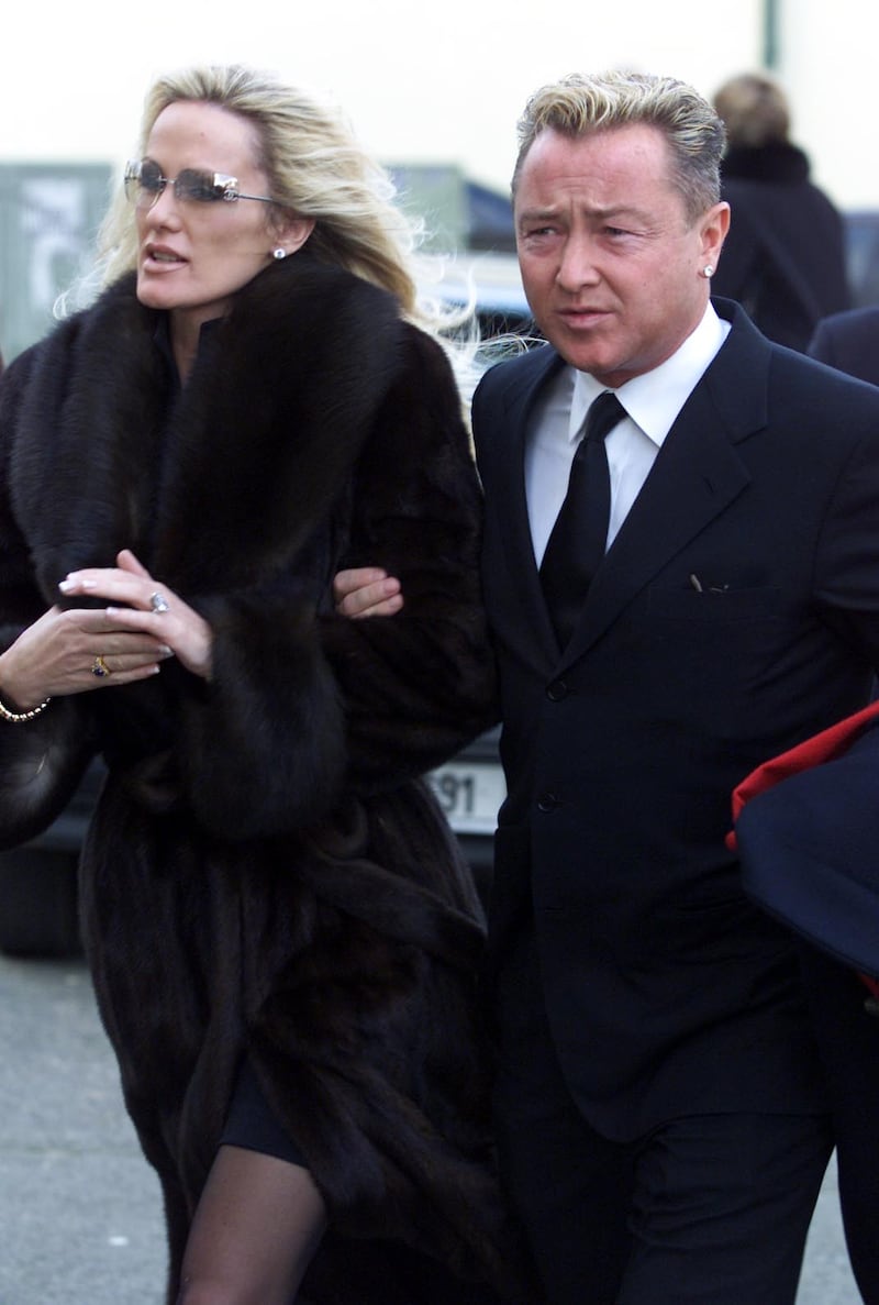 Lisa Murphy and Michael Flatley: The dancer's worldwide fame with the shows Riverdance, Lord of the Dance and Feet of Flames propelled her into the limelight. Photograph: Colin Keegan/Collins