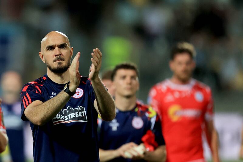 Shelbourne manager Joey O'Brien after the win over Rijeka last week. Photograph: Aleksandar Djorovic/Inpho