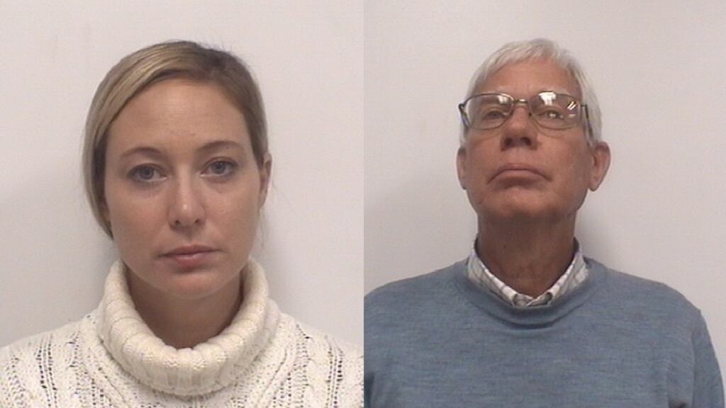 Mugshots of accused in Jason Corbett killing, Molly Martens Corbett and her father Thomas Michael Martens. Photograph: Davidson County