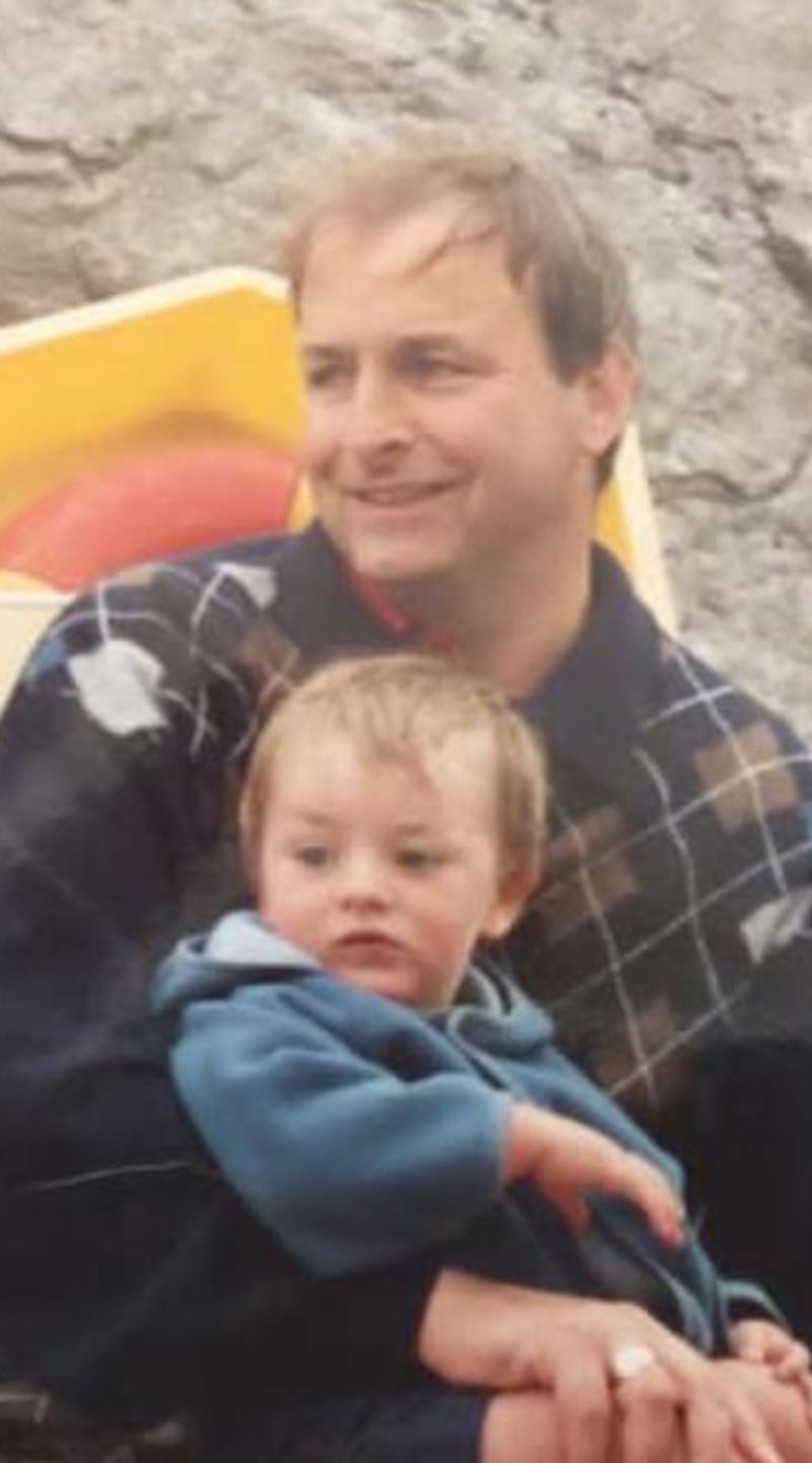 Micheál Martin with his son Cillian