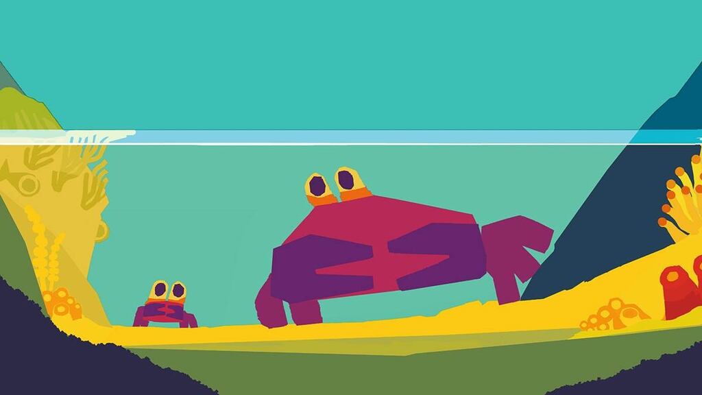 Illustration from Don’t Worry Little Crab.