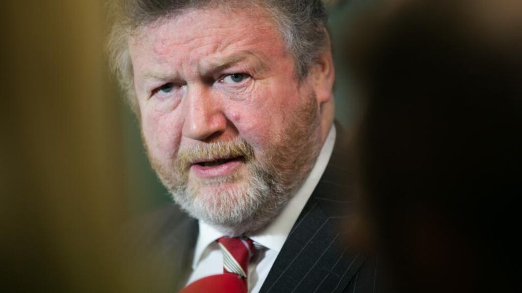 Health spokesman Caomhghín Ó Caolaín called on Minister for Health James Reilly to explain his role in the appointment of Noel Daly as chair of the hospital group. Photograph: Naoise Culhane