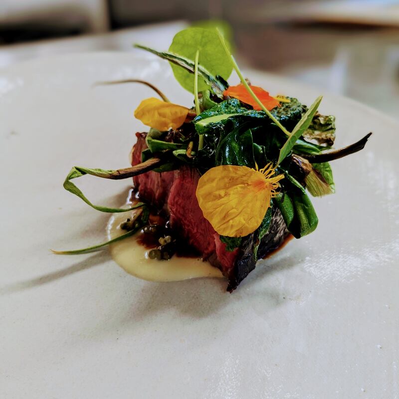 The simply magnificent Burren beef.