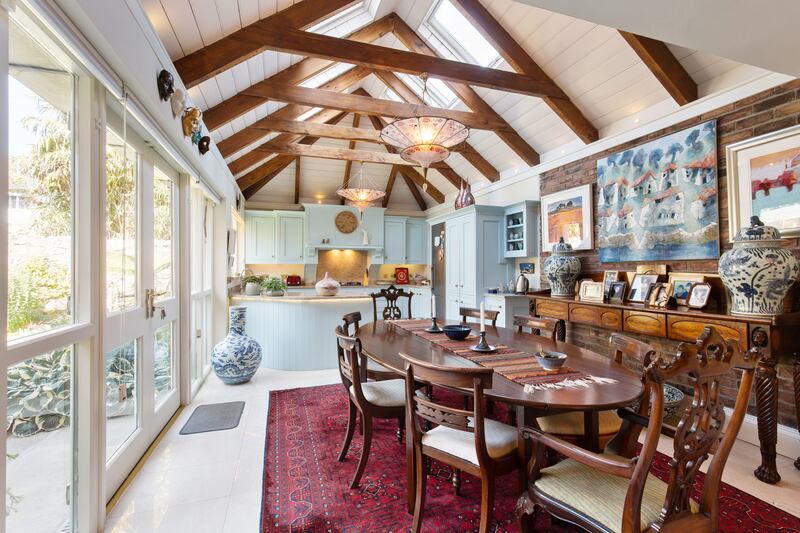 Dining area. Photograph: Viv van der Holst