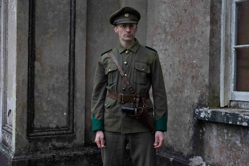 De Valera san Fhásach: Marcus Lamb as Éamon de Valera