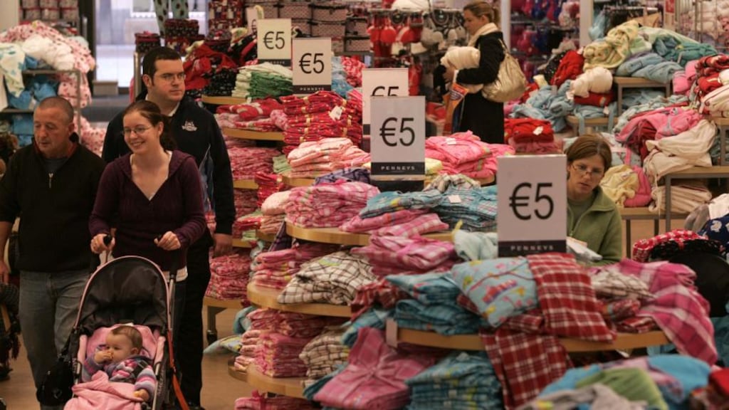 Penneys on Mary Street, Dublin. The fast fashion chain helped owner Associated British Foods grow its profits. Photograph: Dara Mac Dónaill/The Irish Times