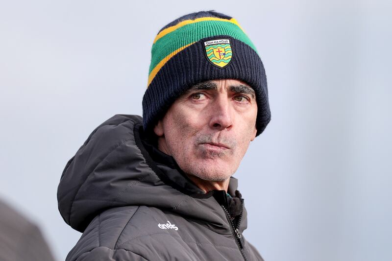 Donegal manager Jim McGuinness. Photograph: Laszlo Geczo/Inpho