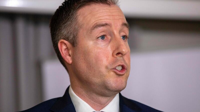 Northern Ireland’s First Minister Paul Givan: His resignation leaves the North’s power-sharing institutions in crisis. Photograph: Paul Faith