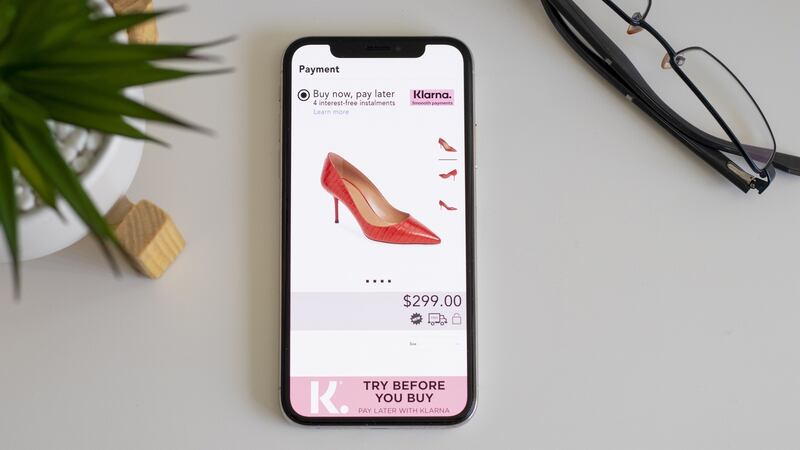 Klarna and firms like it spread the cost of an item over multiple payments, some with interest, others without. Photograph: Getty Images