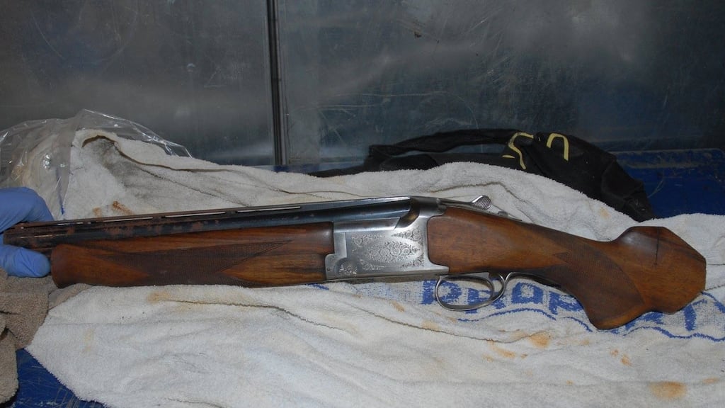 A file image of a sawn-off shotgun which a judge has ruld can have ‘no legitimate purpose’.
