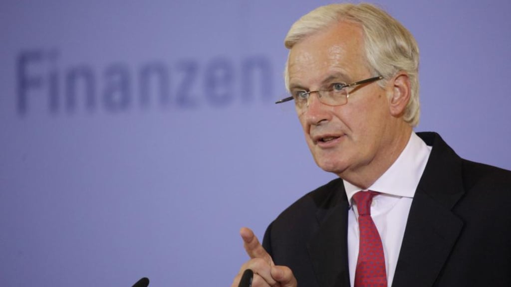 Michael Barnier, commissioner of internal markets at the European Commission. Photograph: Michele Tantussi/Bloomberg