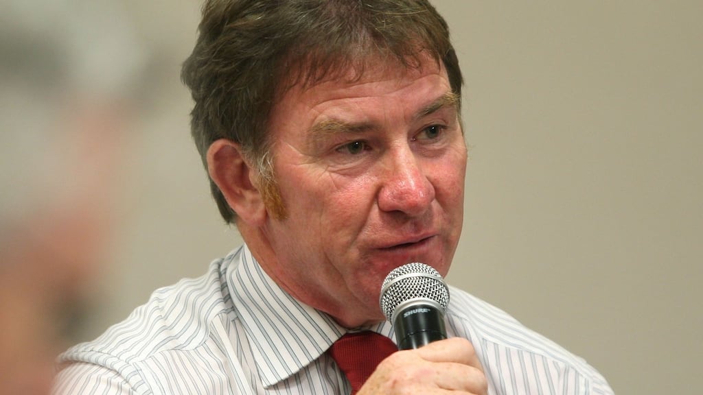 Fine Gael cathaoirleach on Galway County Council Peter Roche said the controlling pact between the two parties is “working very well”. Photograph: Joe O’Shaughnesy