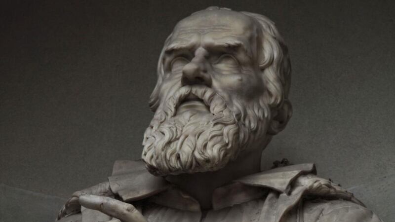 A statue of Galileo Galilei in Florence. Photograph: iStock