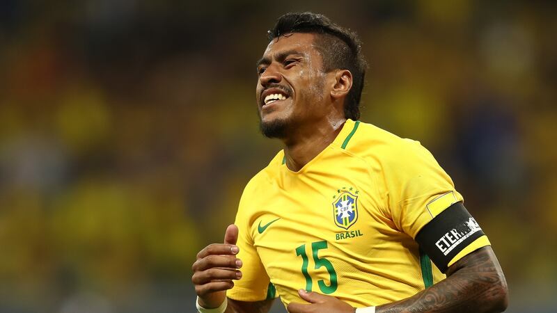 Paulinho is Brazil’s second highest goalscorer within the current squad having netted 12 compared with Neymar’s 53. Photograph: Getty Images
