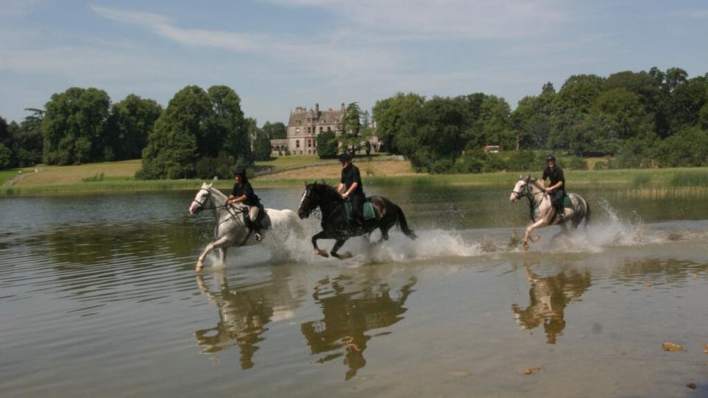 Castle Leslie estate is a mecca for horse riding enthusiasts and has its own equestrian centre