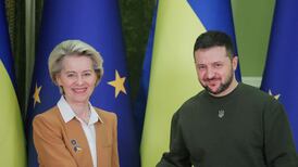 EU chiefs visit Ukraine amid fears of major new Russian offensive